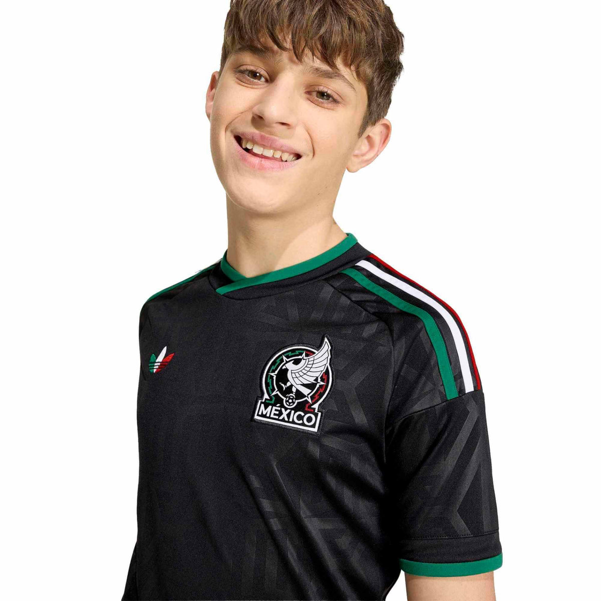 adidas 2026 Mexico Youth Stadium Third Soccer Jersey (Custom)