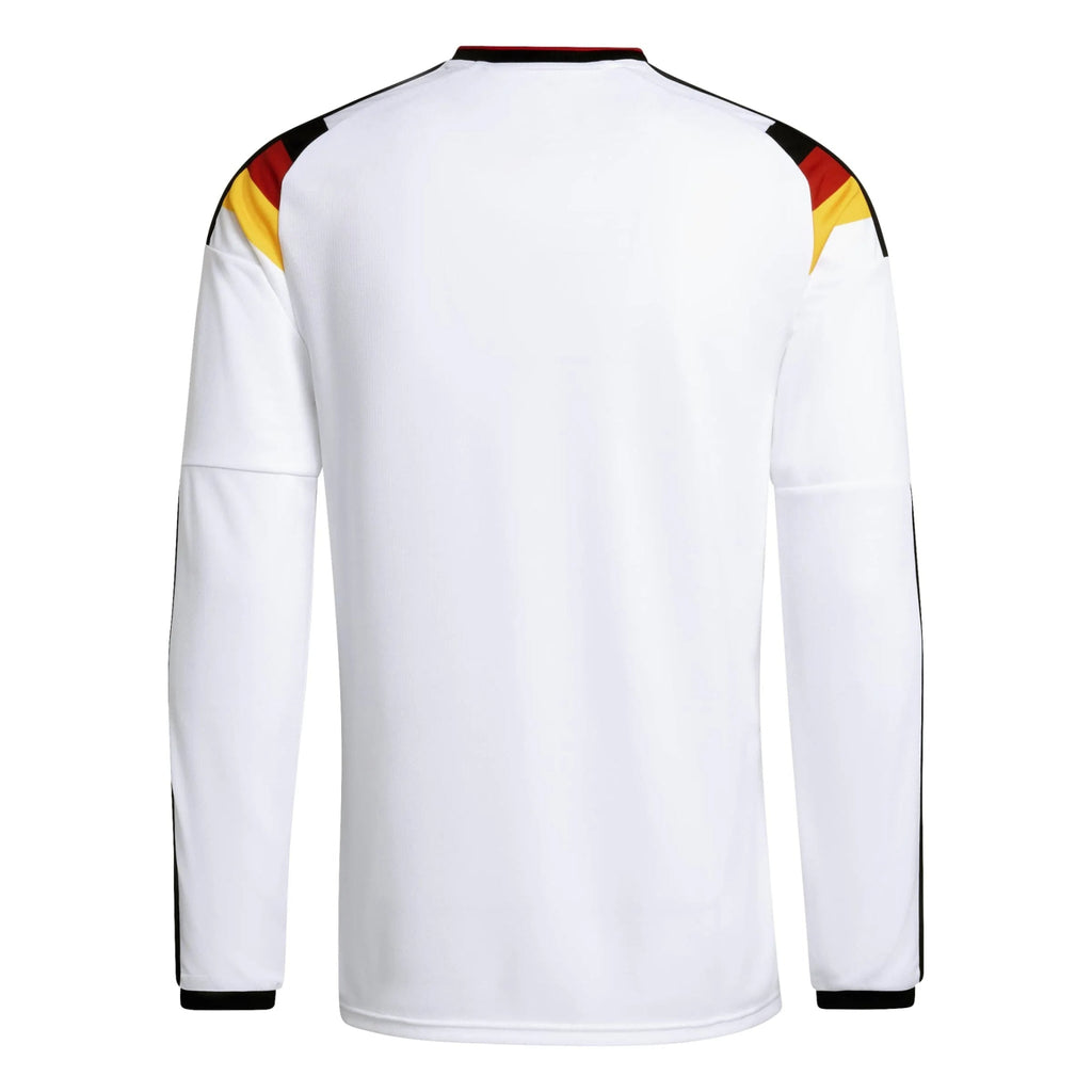 adidas 2026 Germany Men's Stadium Home Long-Sleeve Soccer Jersey (Custom)