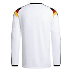 adidas 2026 Germany Men's Stadium Home Long-Sleeve Soccer Jersey (Custom)