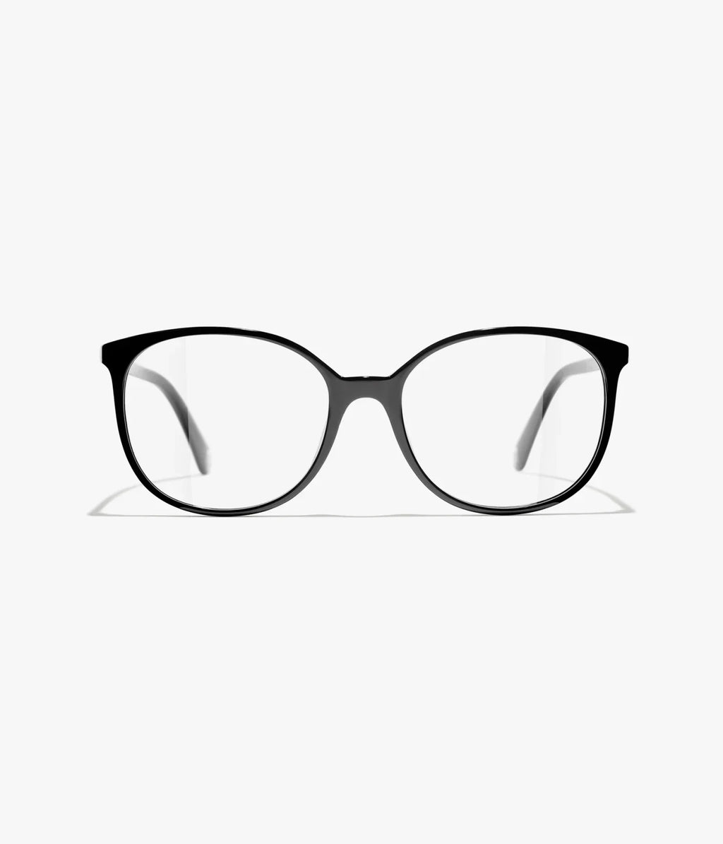 CC Pantos Eyeglasses Black Acetate