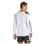 adidas 2026 Germany Men's Stadium Home Long-Sleeve Soccer Jersey (Custom)