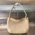 SMALL CLICKER 27 BEIGE LAMBSKIN