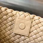 SMALL CLICKER 27 BEIGE LAMBSKIN