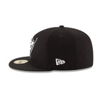Tampa Bay Buccaneers Black & White 59FIFTY Fitted Hat