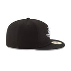 Miami Dolphins Black & White 59FIFTY Fitted Hat