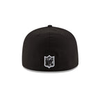 Chicago Bears Black & White 59FIFTY Fitted Hat