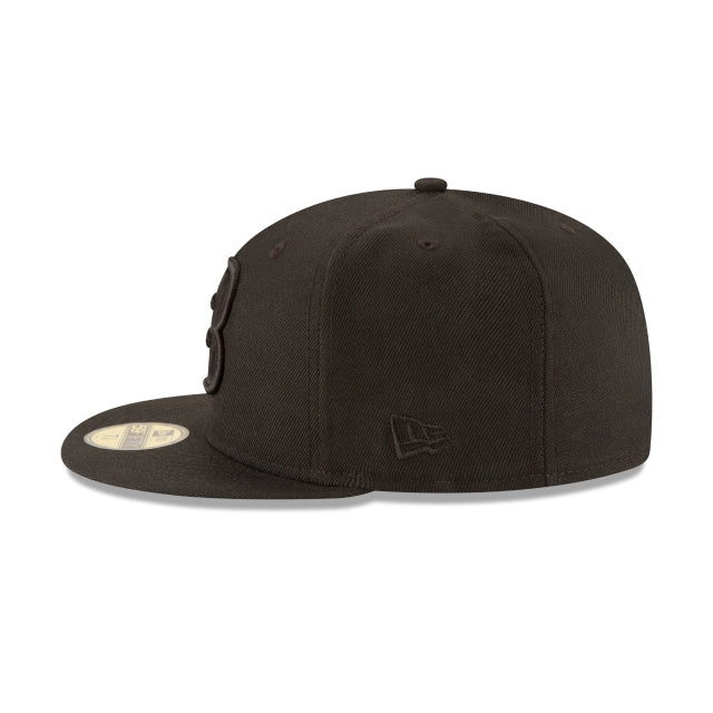 Cincinnati Bengals Black On Black 59FIFTY Fitted Hat