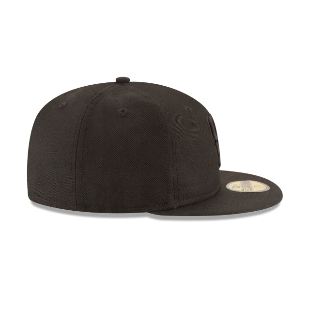 Houston Texans Black On Black 59FIFTY Fitted Hat