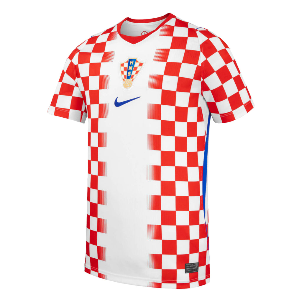 Nike 2026 Croatia Youth Stadium Home Soccer Jersey (Custom)
