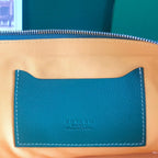 SÉNAT MGM POUCH 40 IN GREEN GOYARDINE CANVAS