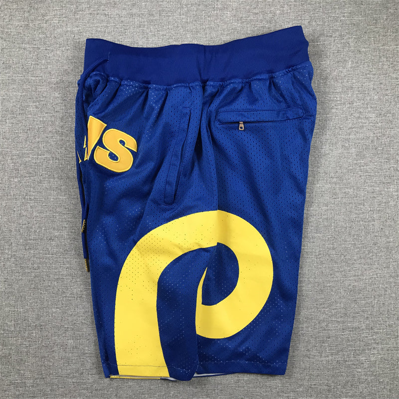 Men's Los Angeles Rams Royal Pocket Shorts1