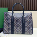 Goyard 2026 Morvan Document Bag 39cm Goyardine Canvas