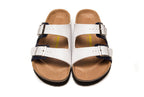 Birkenstock Arizona Navy Blue & White Two-Tone