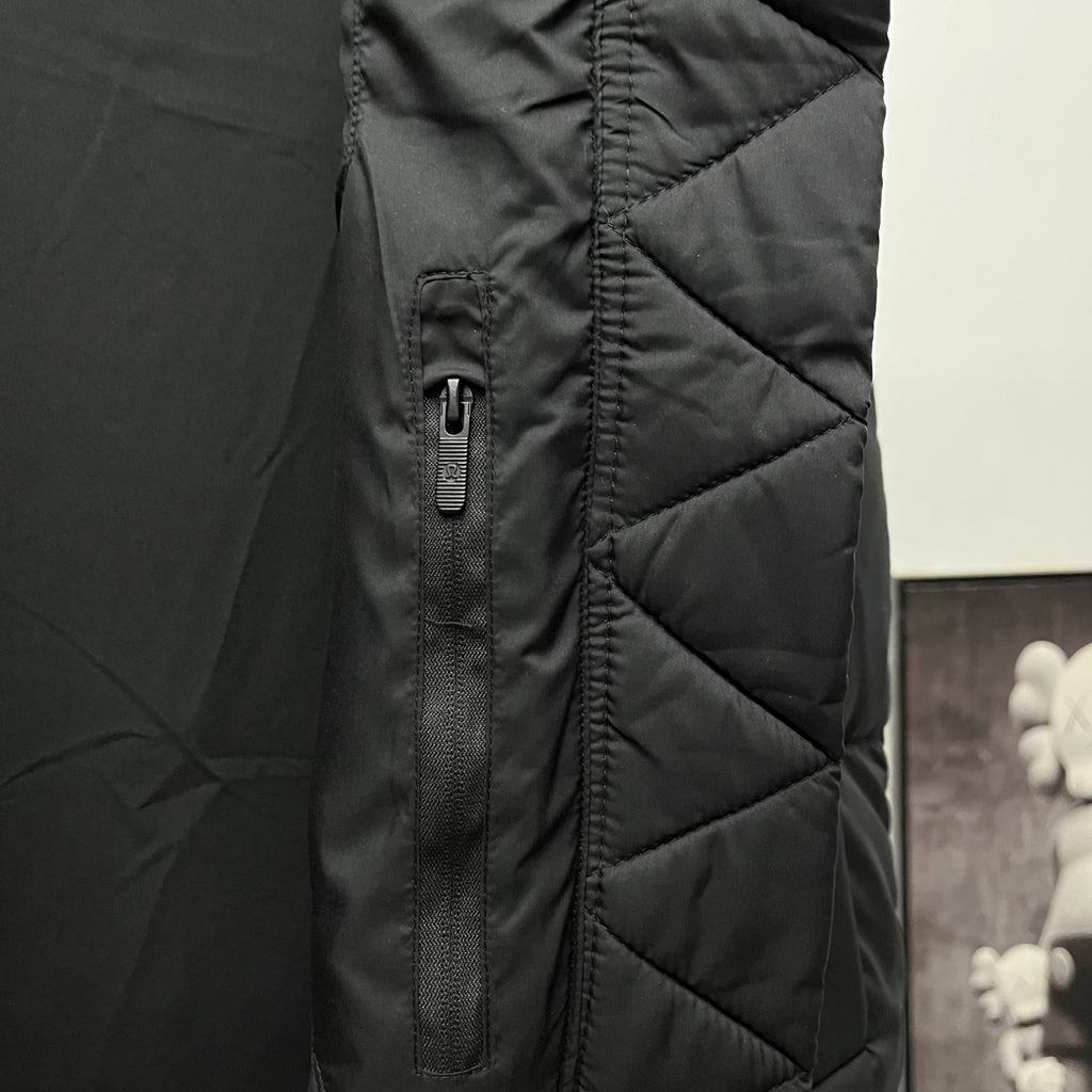 lululemon Women's Wunder Puff Water-Repellent Cropped Down Vest in Black