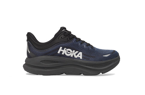 HOKA Clifton 10 "Black / Shaded Blue"