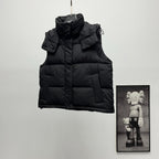 lululemon Women's Wunder Puff Water-Repellent Cropped Down Vest in Black