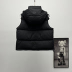 lululemon Women's Wunder Puff Water-Repellent Cropped Down Vest in Black
