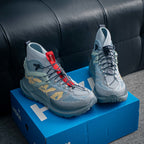 HOKA Mafate Speed 4 "Stone Blue" Mid-Top Trail Sneakers