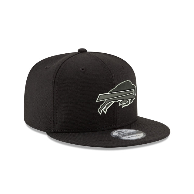 Buffalo Bills Black and White 9FIFTY Snapback Hat