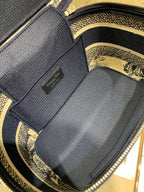 diortravel vanity 25 blue embroidery canvas