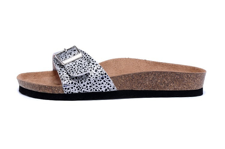 Birkenstock Madrid Slide Sandal Dalmatian Print