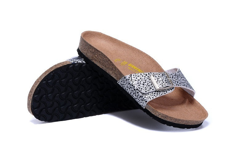 Birkenstock Madrid Slide Sandal Dalmatian Print
