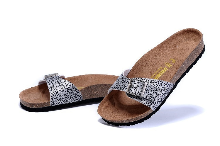 Birkenstock Madrid Slide Sandal Dalmatian Print