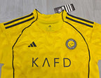 KIDS Al Nassr FC  Home Kit Bright Yellow