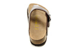 Birkenstock Gizeh Thong Sandal Dark Brown Leather