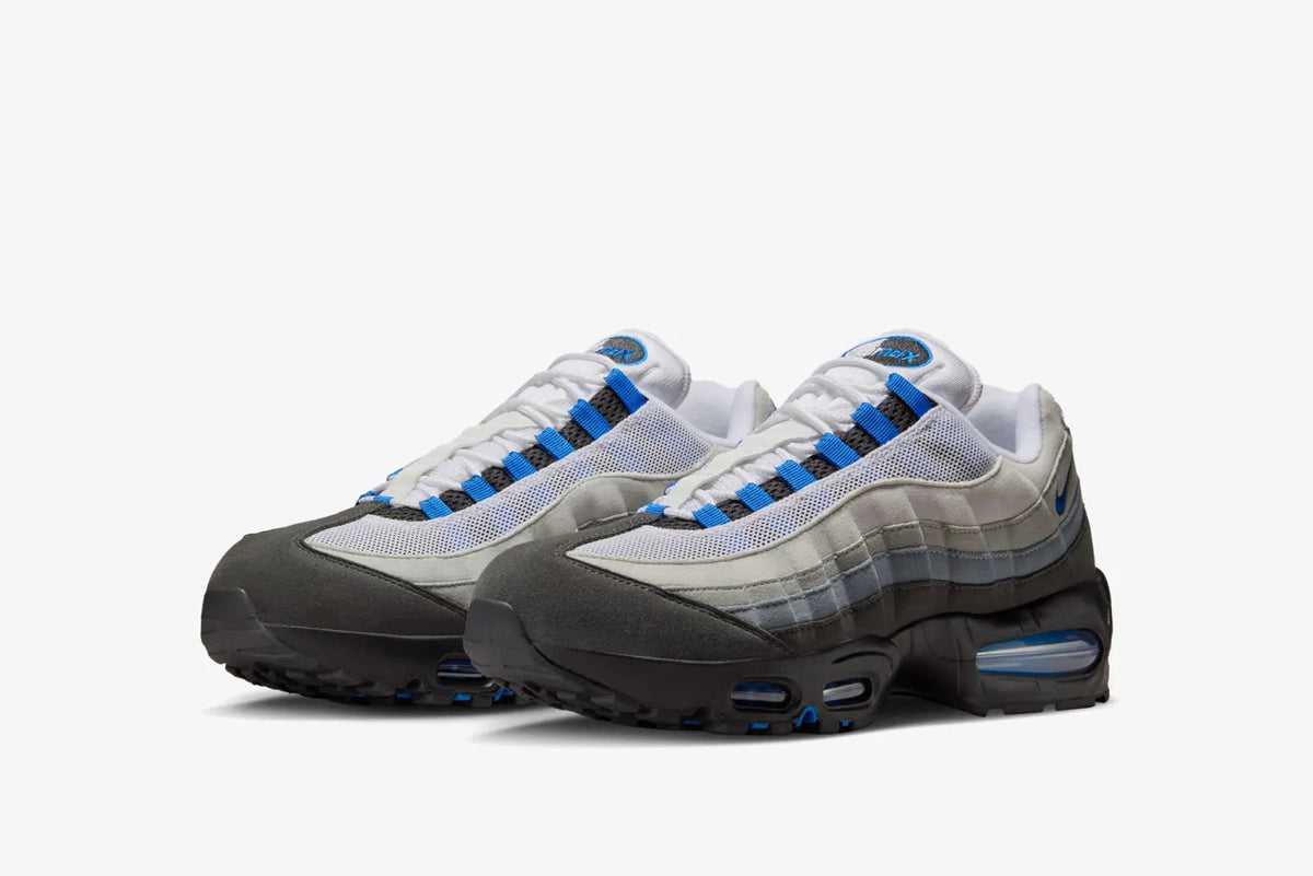 Nike Air Max 95 OG White Blue Grey Casual Sneakers