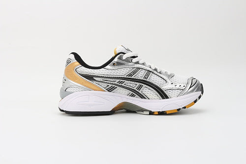 ASICS Unisex GEL-Kayano 14 "White / Malachite Gold" (Cream Gold Edition)