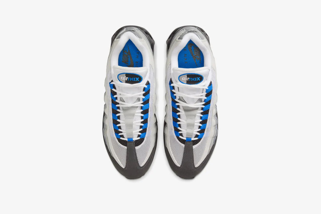 Nike Air Max 95 OG White Blue Grey Casual Sneakers