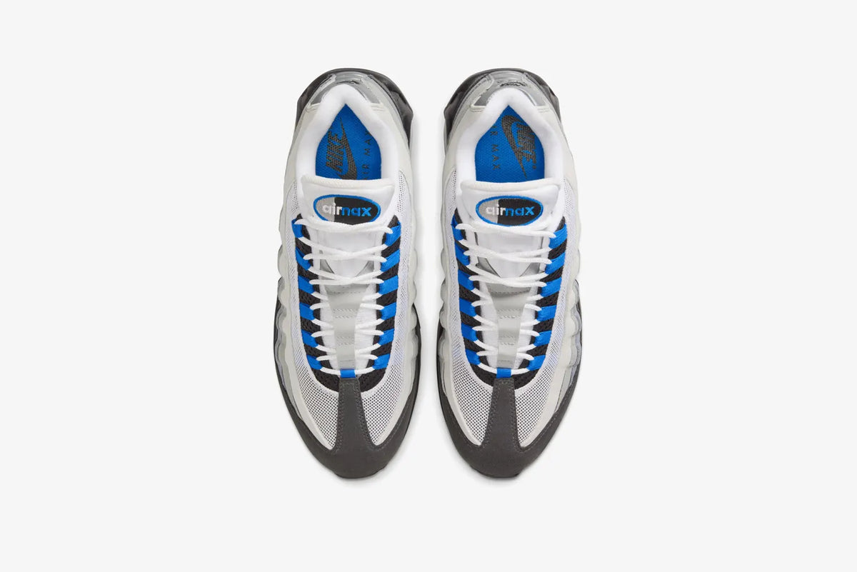 Nike Air Max 95 OG White Blue Grey Casual Sneakers