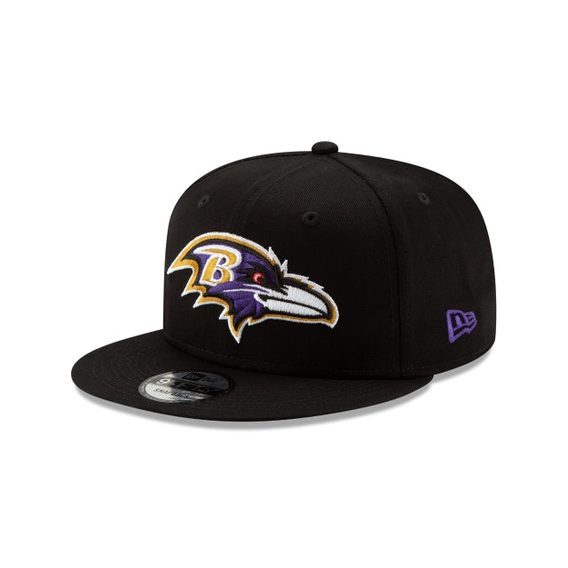 Baltimore Ravens Black 9FIFTY Snapback Hat