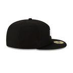 Los Angeles Rams Black and White 59FIFTY Fitted Hat