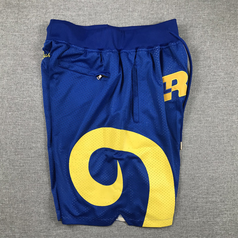 Men's Los Angeles Rams Royal Pocket Shorts1