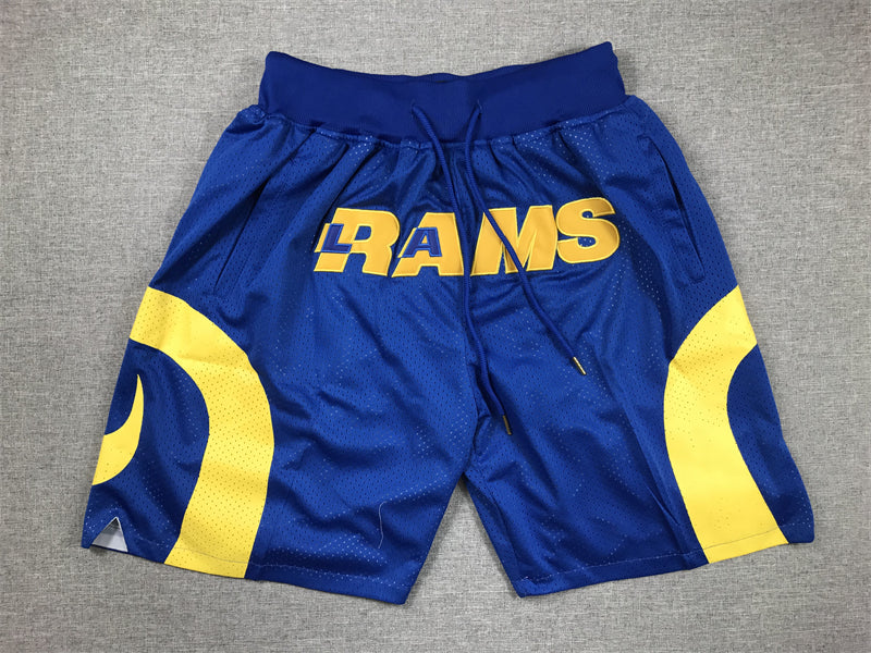 Men's Los Angeles Rams Royal Pocket Shorts1