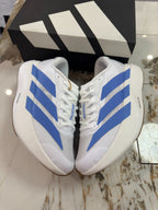 adidas Adizero Evo SL Running Shoes - Cloud White / Blue Fusion
