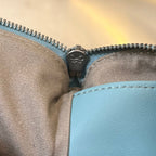 INTRECCIATO 30 IN SKY BLUE LAMBSKIN