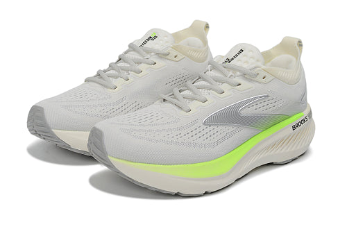 BROOKS Glycerin 23 White/Phantom/Green Gecko