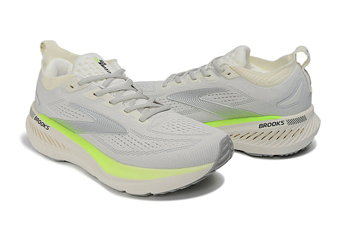 BROOKS Glycerin 23 White/Phantom/Green Gecko