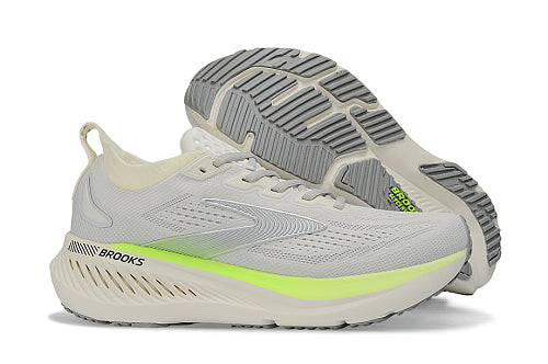 BROOKS Glycerin 23 White/Phantom/Green Gecko
