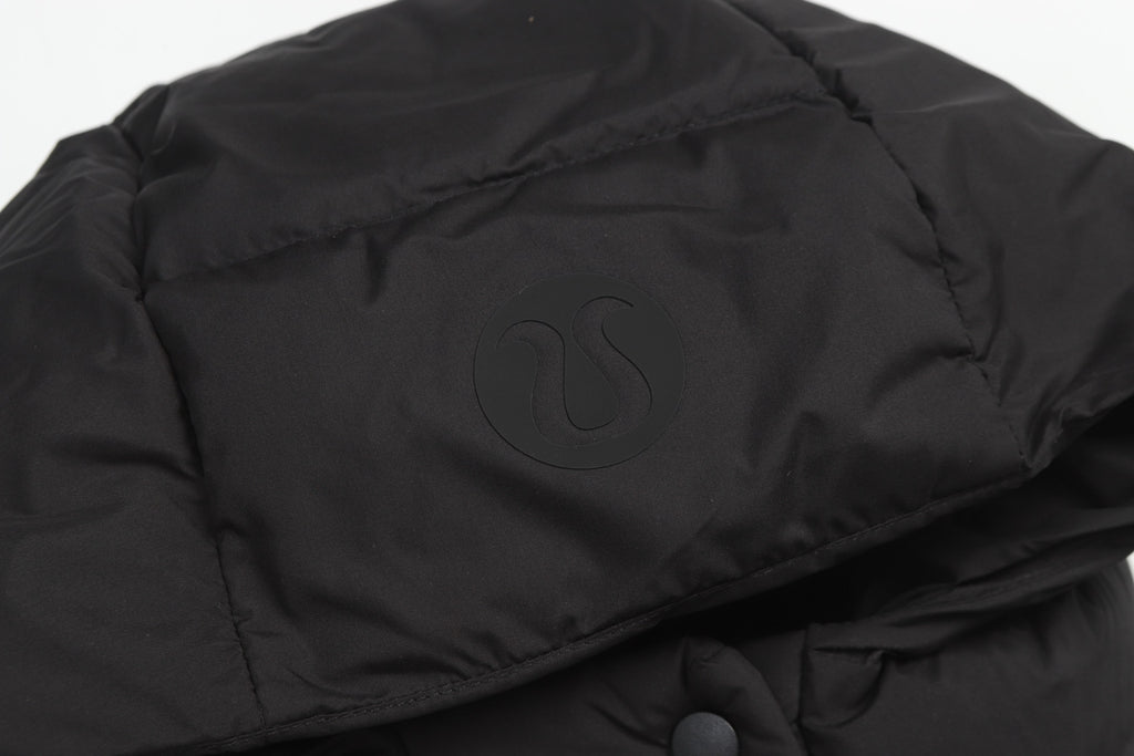 lululemon Women's Wunder Puff Water-Repellent Long Down Parka in Black