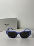CL40197U Lilac sunglasses white logo