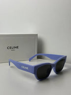 CL40197U Lilac sunglasses white logo