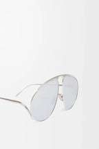 Loewe Hillock sunglasses Silver Acetate
