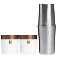 The Lifted Spirits Prismatic™ Craft Cocktail Set | 6 OZ/12 OZ