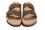 Birkenstock Arizona (Brown Suede / Nubuck / Birko-Flor)