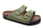 Birkenstock Arizona (Sage Green / Light Green Suede)