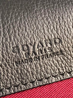BELVEDERE MM BAG 28 IN BLACK GOYARDINE CANVAS AND CALFSKIN